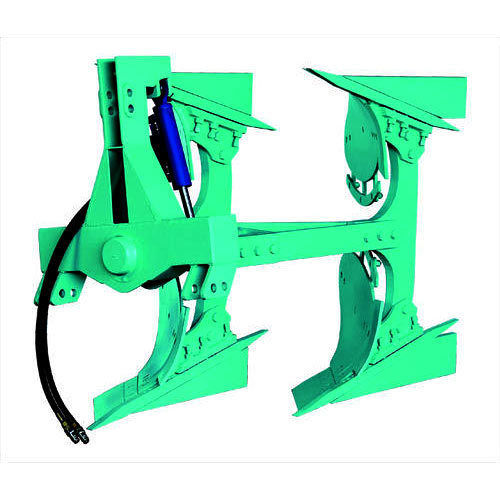 Green 2 Tines Hydraulic Agricultural Reversible Plough