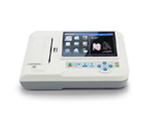 6 Channel ECG Machine with Touch Screen