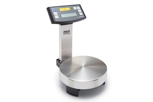 Paint Mixing Scale - Stainless Steel, Benchtop, Portable, Digital | 3-60 kg Capacity, 0.05g Readability, Overload Protection, Large Backlit LCD Display, External Calibration, Adjustable Factors, Check Weighing Alarm