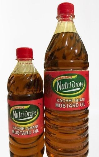 Made In India 1 Liter Vinayak'S Nutridrops Kachhi Ghani Pure Mustard Oil