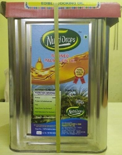 Made In India 15Kg Nutridrops Refined Palmolein Oil Shelf Life: 9 Months