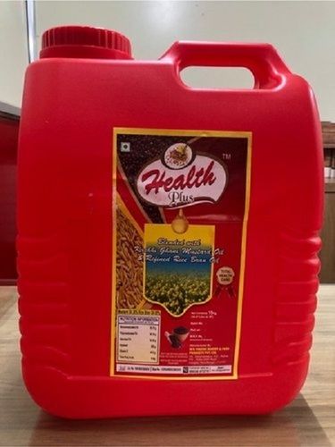 Made In India 15kgs Health Plus Total Health Care Kachhi Ghani Vitamin E Blended Mustard Oil 