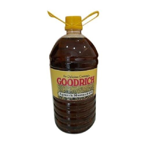 Made In India 5 Liter Goodrich Kachhi Ghani Agmark Mustard Oil Vitamin E Shelf Life: 9 Months