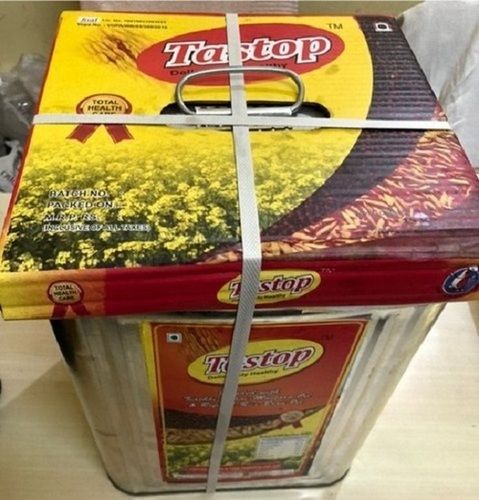 Made In India Tastop Total Health Care Kachhi Ghani Mustard Oil 15 Kg