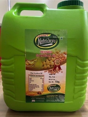 Made In India Vinayak'S Nutridrops Total Health Care Refined Soyabean Oil 15 Kg Jerrycan