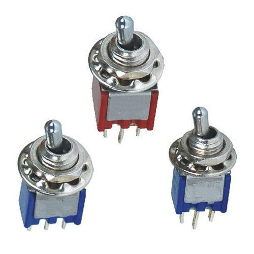 Silver Max 3 Position 250 Volt Toggle Switches