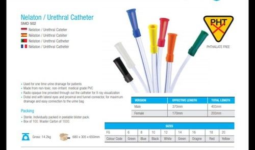 Non-Toxic Nelaton and Urethral Catheter