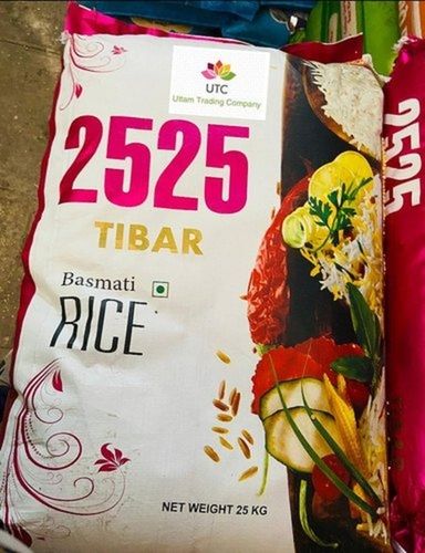 Organic Premium White 2525 Tibar Medium Grain Basmati Rice