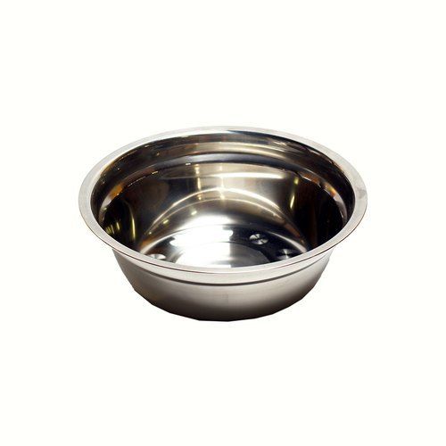 Silver Round Shape Steel Polished Aluminium Bowls