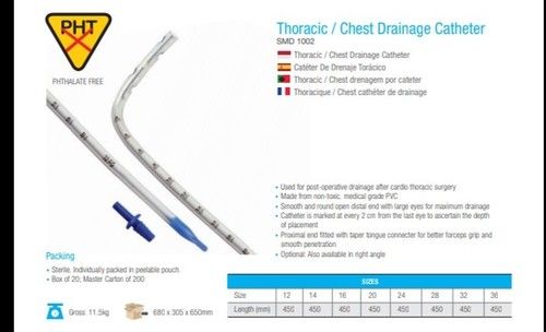 Thoracic and Chest Drainage Catheter