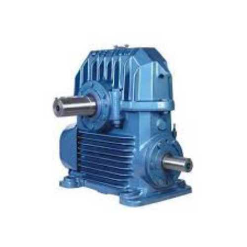 Premium Worm Gear Box - Steel, Custom Size, Blue | High Efficiency, Horizontal Mounting, 330 V, 50-60 Hz