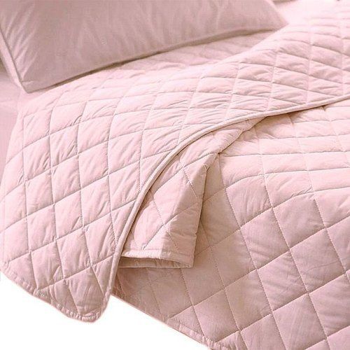 Double Diamond Cotton Comforter Bed Quilt