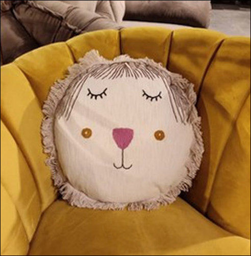 Rockfort Creations Lion Safari Pink Nose Cushion Cover