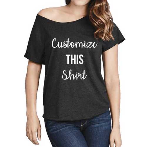 Short Sleeve Ladies Cotton T Shirts