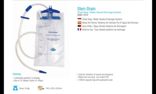 Sinapi Chest Drainage System Xs50 - 50Ml - Hospitalbuy