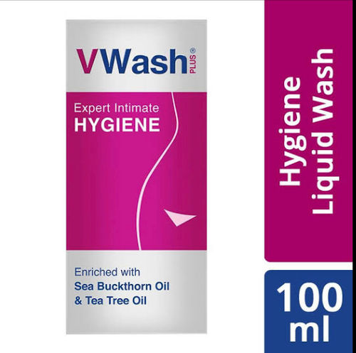 Pink And Silver Vwash Plus Expert Intimate Hygiene