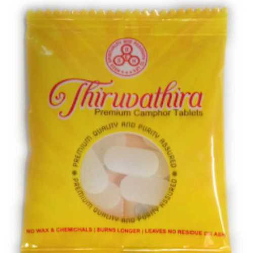 White Color Premium Camphor Tablets