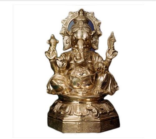 Washable Fine Finish Brass Ganesh Statues