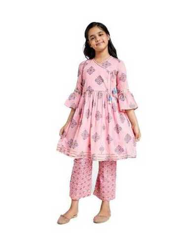 Party Wear Comfortable Kids Anarkali Suit