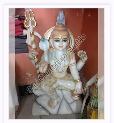  पॉलिश मार्बल भगवान शिव की प्रतिमा 