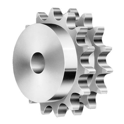 Polished Stainless Steel Duplex Sprocket