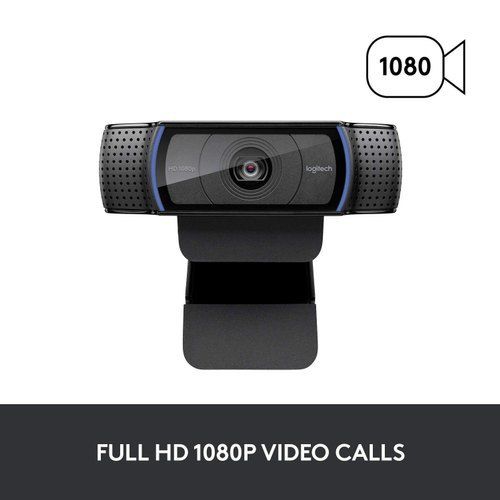  1080 P Logitech C920 HD प्रो वेब कैमरा (काला) 