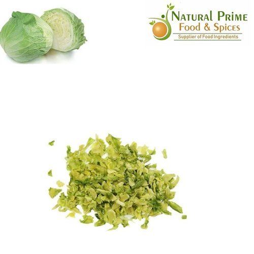 Green Color Dehydrated Cabbage Flakes