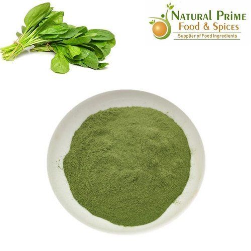 Green Color Dehydrated Spinach Powder