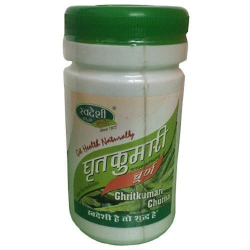 Herbal Ghritkumari Aloe Vera Churna Dry Powder Direction: As Per Printed Or Experts Advise