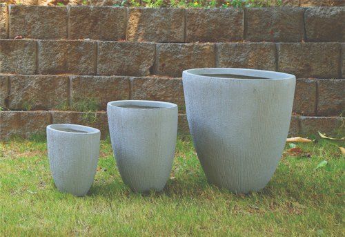 Round Designer Garden Planter