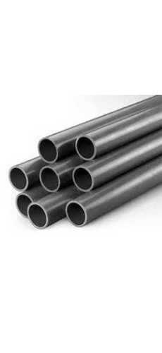 Grey Round Shape Plastic Pipe