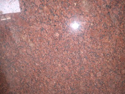 Smooth Finish Flooring Ruby Red Granite Slabs