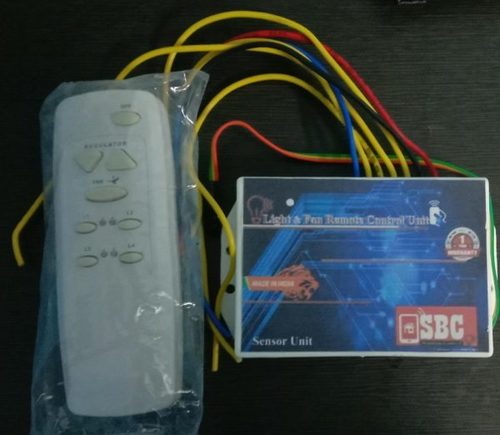 4 लाइट और 1 फैन रिमोट कंट्रोल