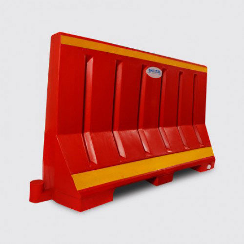 FRP Traffic Lane Separator - Customizable Dimensions, Small Medium Large Sizes, Red Color, Impact Proof and Rust Free, Sturdy and High Utility Road Safety Divider