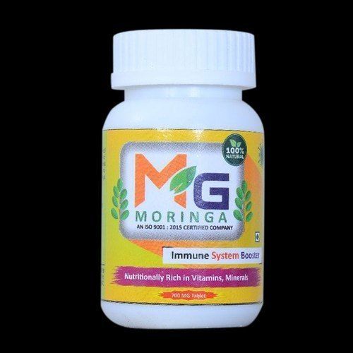 Herbal Medicine Moringa Capsule (Packaging Size 60 Capsules)