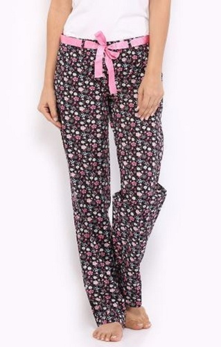 Multicolor Skin Friendly Good Condition Ladies Night Lower