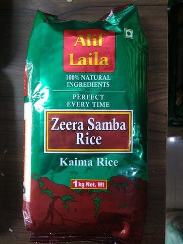 Alif Laila Zeera Samba Rice Kaima Rice 1 Kg Net. Wt
