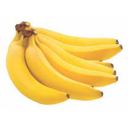 Yellow Calories 89/100Gms Total Fat 0.3 G/100Gms Protein 1.1 G/100Gms Natural Fresh Banana