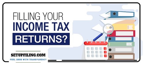 Income Tax Return Filing For FY 2020-21 By Setupfilling