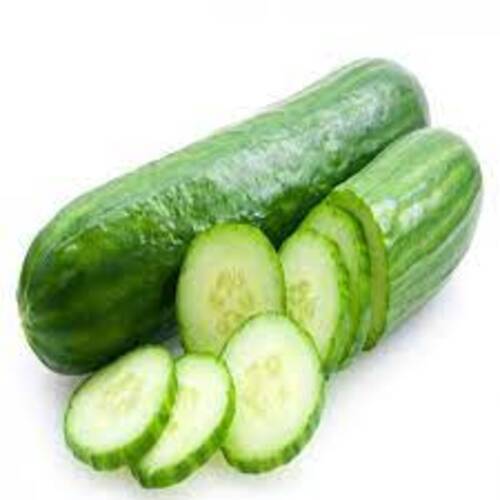 Protein 3 Grams Carbs 6 Grams Healthy and Natural Green Fresh Cucumber