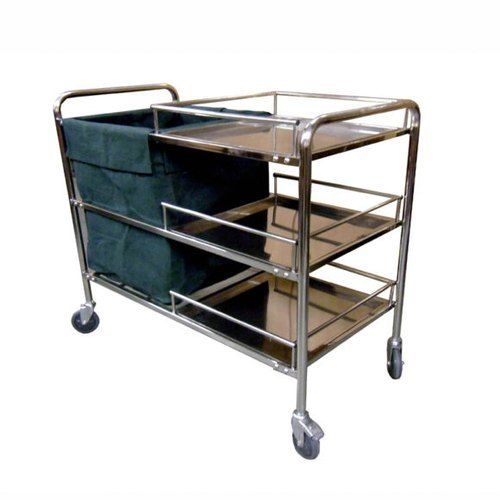 Stainless Steel Hospital Trolley for Treatment