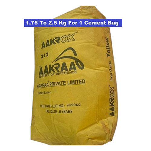 Aakraa Aakrox Yellow Iron Oxide Pigment