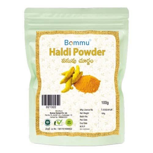 Anti Inflammatory Yellow Raw Organic Haldi Turmeric Powder