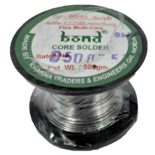 Bond 60/40 Tin/Lead Rosin Cored Solder Wire Swg 22-Swg(0.71 Mm) - 50 Grams Diameter: 0.71 Millimeter (Mm)