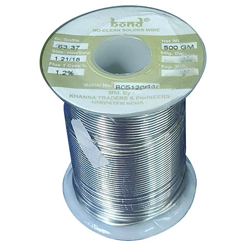 Bond 63-37 Tin-Lead Solder Wire - Diameter: 1.22 Millimeter (Mm)