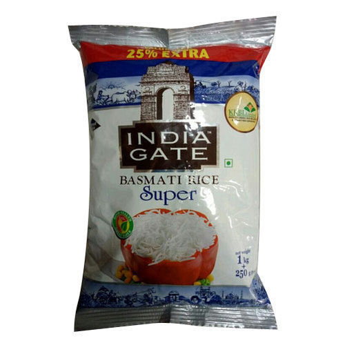  इंडिया गेट सुपर बासमती चावल 1 किलो + 250 ग्राम मुफ्त (25% अतिरिक्त) 