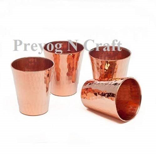 Round Shape Pure Copper Shot Glass