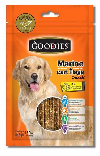 100% Digestive Goodies Marine Cartilage Stick Snack Application: Dog