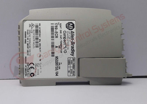 Allen Bradley 1769-Ecr Right End Cap 2056 Dimension(L*W*H): 11*9*11  Centimeter (Cm)