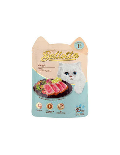 Bellota Tuna In Pouch, Gives Nutritional Benefits To Your Pet Application: Cats